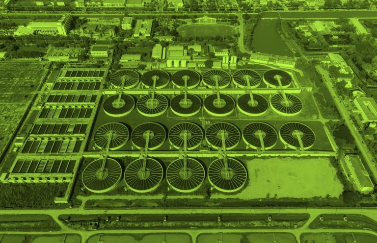 energy facility aerial image